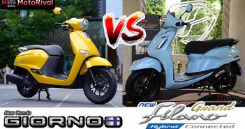 GIORNO+ VS Grand Filano Hybrid Connected แฟชั่นโมเดิร์นสกู๊ตเตอร์ญี่ปุ่นมวยตรง GIORNO+-VS-GrandFilanoHybridConnected-Cover
