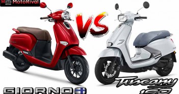 GIORNO+ VS Tuscany 150 โมเดิร์นสกู๊ตเตอร์คลาสสิค งบช่วง 6 หมื่น GIORNO+-VS-Tuscany150-Cover