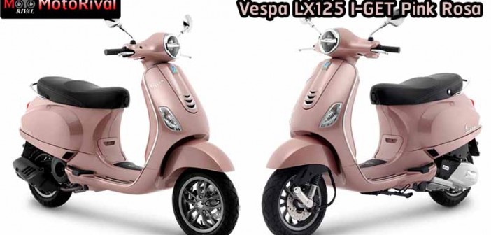 Vespa LX125 I-GET Pink Rosa ราคา