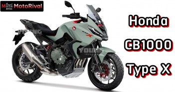 Honda CB1000 Type X เรนเดอร์แอดเวนเจอร์สปอร์ต หัวใจดาบไฟ Honda CB1000 Type X