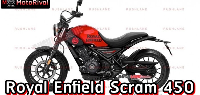 Royal Enfield Scram 450 render