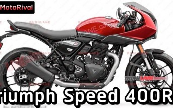Triumph Speed 400RR render