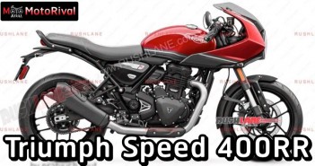 Triumph Speed 400RR render