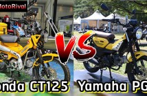 Honda CT125 vs Yamaha PG-1