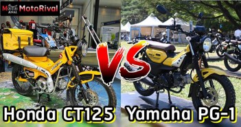 Honda CT125 vs Yamaha PG-1