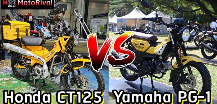Honda CT125 vs Yamaha PG-1