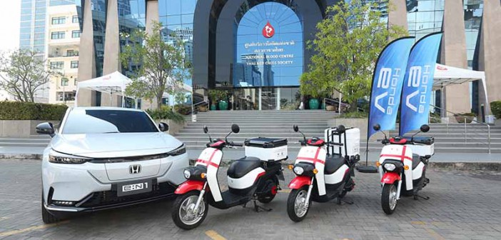Thai Honda Benly E Supporting for Charity to Thai Red Cross Society_03