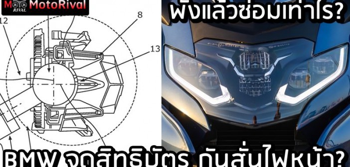 BMW patent gimbal headlight