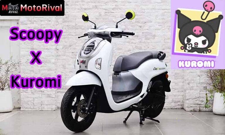 Honda Scoopy Kuromi Special Edition
