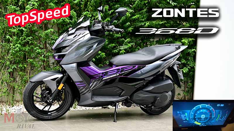 TopSpeed Zontes 368D เร็วสุดเท่าไร? กับรถไมล์ 0 - Motorival.com