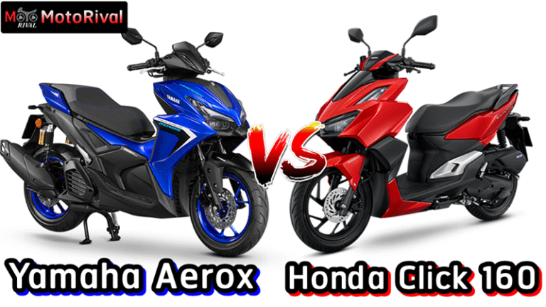Yamaha Aerox VS Honda Click 160