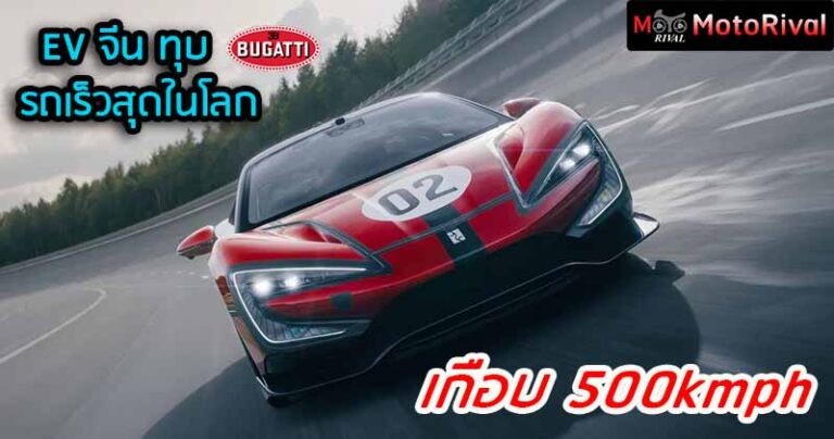รถที่เร็วที่สุดในโลก 2025