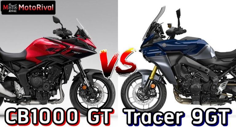 Honda CB1000GT vs Yamaha Tracer 9GT