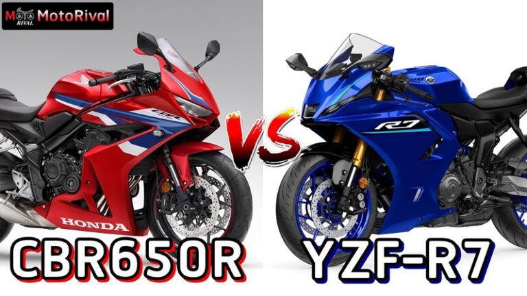 เทียบสเปค Yamaha YZF-R7 vs Honda CBR650R สปอร์ตถนนแพทช์ใหม่ Yamaha YZF-R7 vs Honda CBR650R