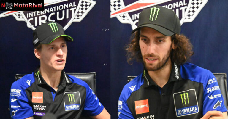 สัมภาษณ์ Fabio Quartararo และ Alex Rins นักบิดทีม Monster Energy Yamaha MotoGP fabio and rins