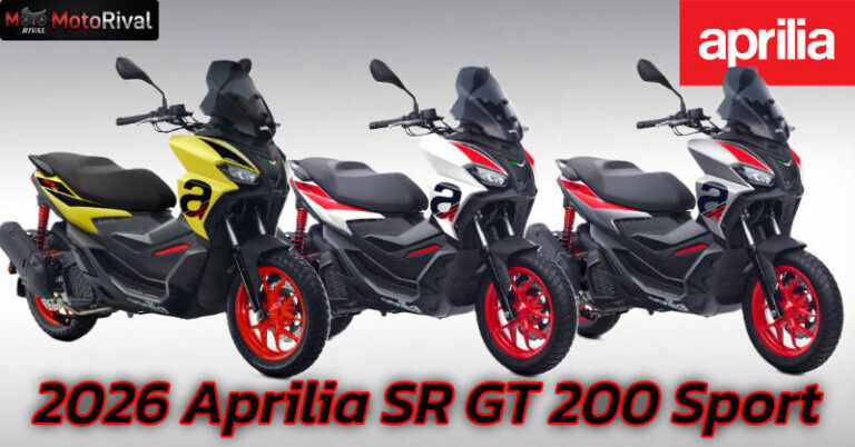 2026 aprilia sr gt 200 sport