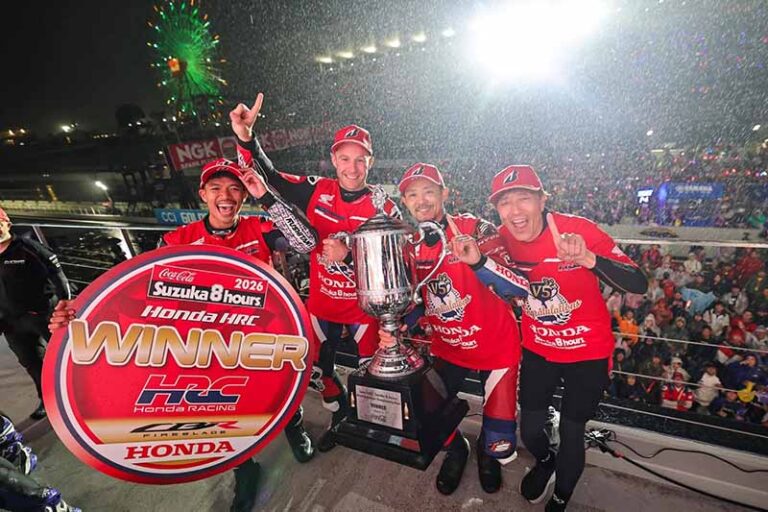 Suzuka 8 hrs 2026 : HRC คว้าแชมป์ Suzuka 8 Hours 2026 “Jonathan Rea – Takumi Takahashi” นำทีมคว้าชัย ส่วน “ก้อง สมเกียรติ” เป็นตัวสำรอง ไม่ได้ลงแข่ง 2026 Suzuka 8Hrs HRC