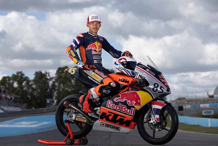 “เกียรติศักดิ์ สิงหพงษ์” ลุย Moto3 ช่วงท้ายฤดูกาล 2026