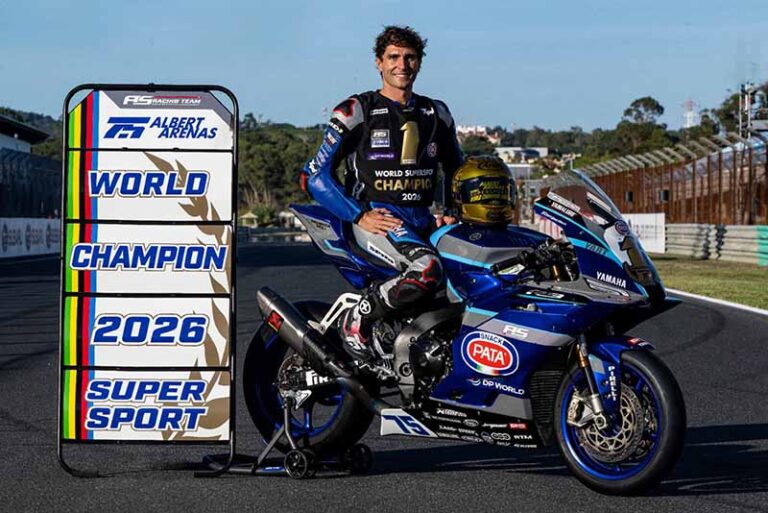 ประวัติศาสตร์หน้าใหม่! Yamaha R9 พา ‘อัลเบร์ต อเรนัส’ ผงาดคว้าแชมป์โลก WorldSSP 2026 Yamaha R9 2026 WSSP Albert Arenas